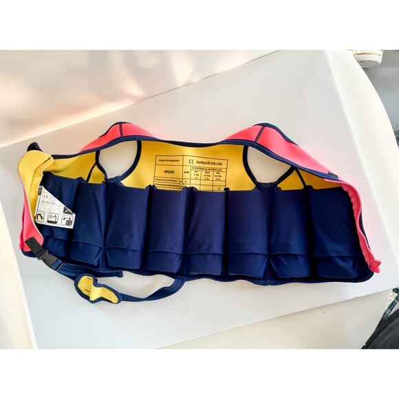 Limmys Premium Neoprene Swim Vest Jacket Life Preserver Girls Large 5-9 Years - Picture 4 of 8